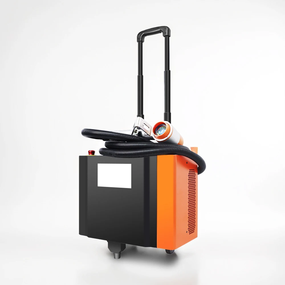 Cnc With Custom Design Hot Sale 100w 200w 300w Pulse Aluminum Laser Cleaning Machine Laser Rust Remover Cleaner