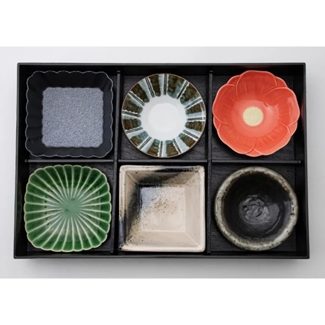 Японская керамическая кухонная портативная посуда Bento Kids Lunch Box