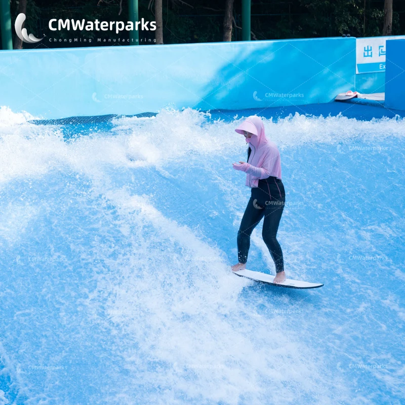Super Wave CMSS11 Cmwaterparks Surf Machine Carbon Steel Surf Simulator For Training And Fun