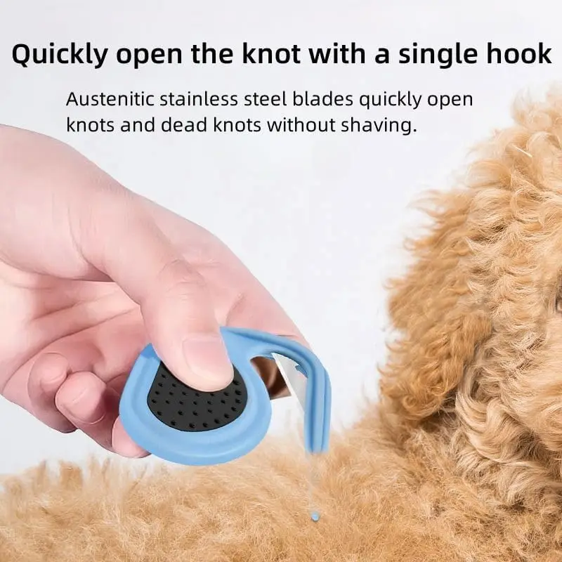 Pet Grooming Dematting Tools De Knotting Comb for Dog Pet Grooming Comb Pet Knotting Comb