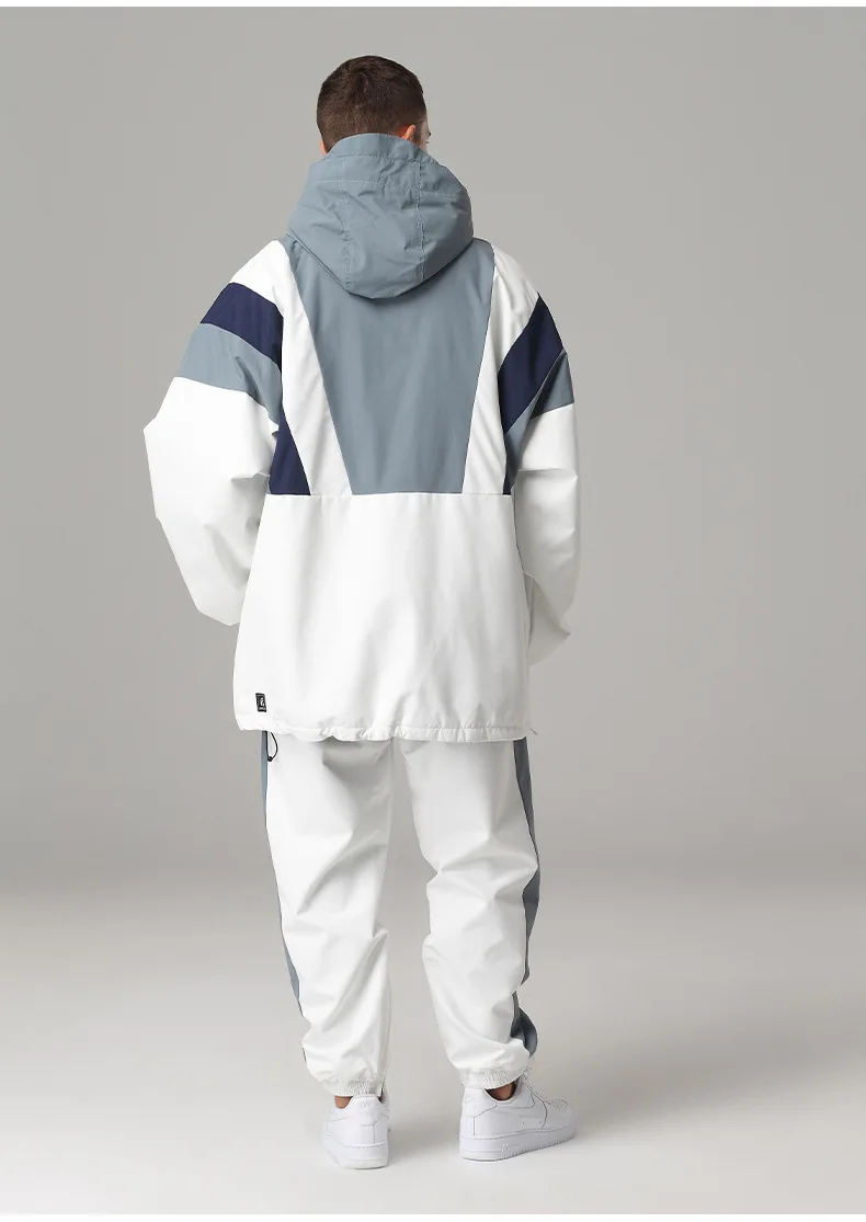 New Style Outdoor Mens Snowboarding Jacket And Pants Mens Snowboarding Outfit Waterproof Windbreaker Snow Jacket And Trousers