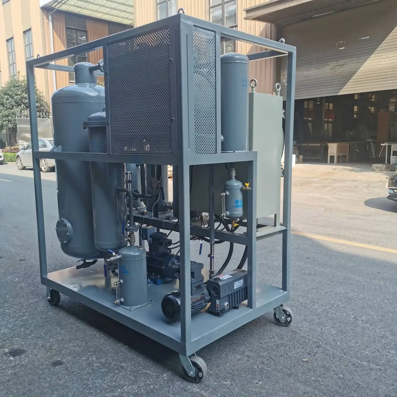 ZJD hydraulic oil reclamation machine for turbine oil purification plant