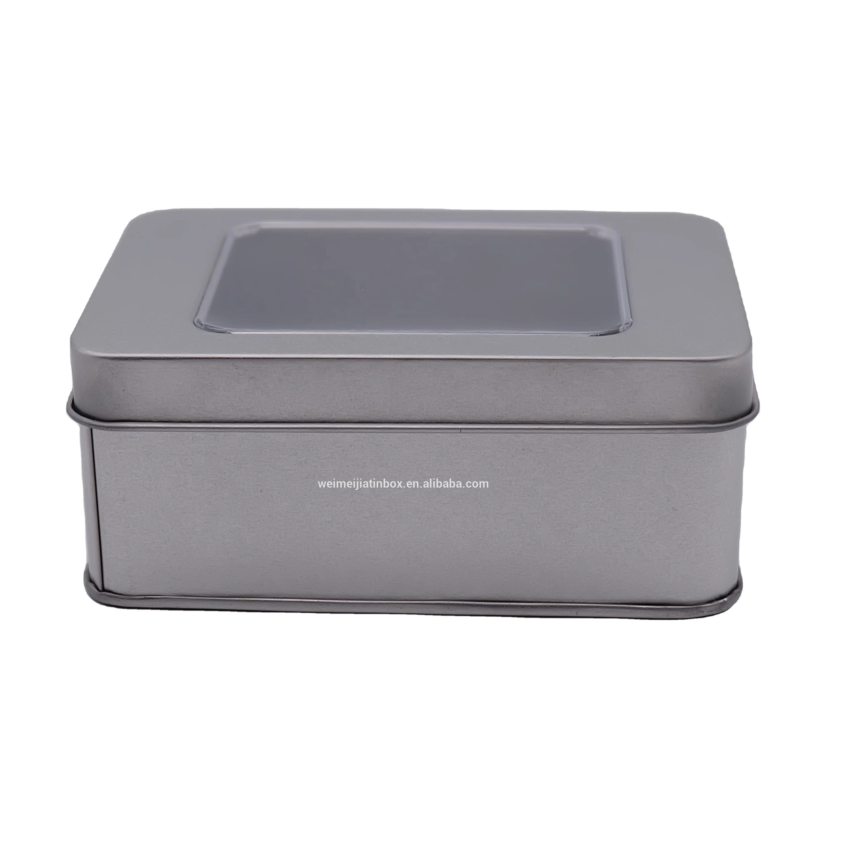 welcome whole sale custom logo hojalata food grade chocolate boite bonbon gift window tin box cajas manufacturer packaging boxes