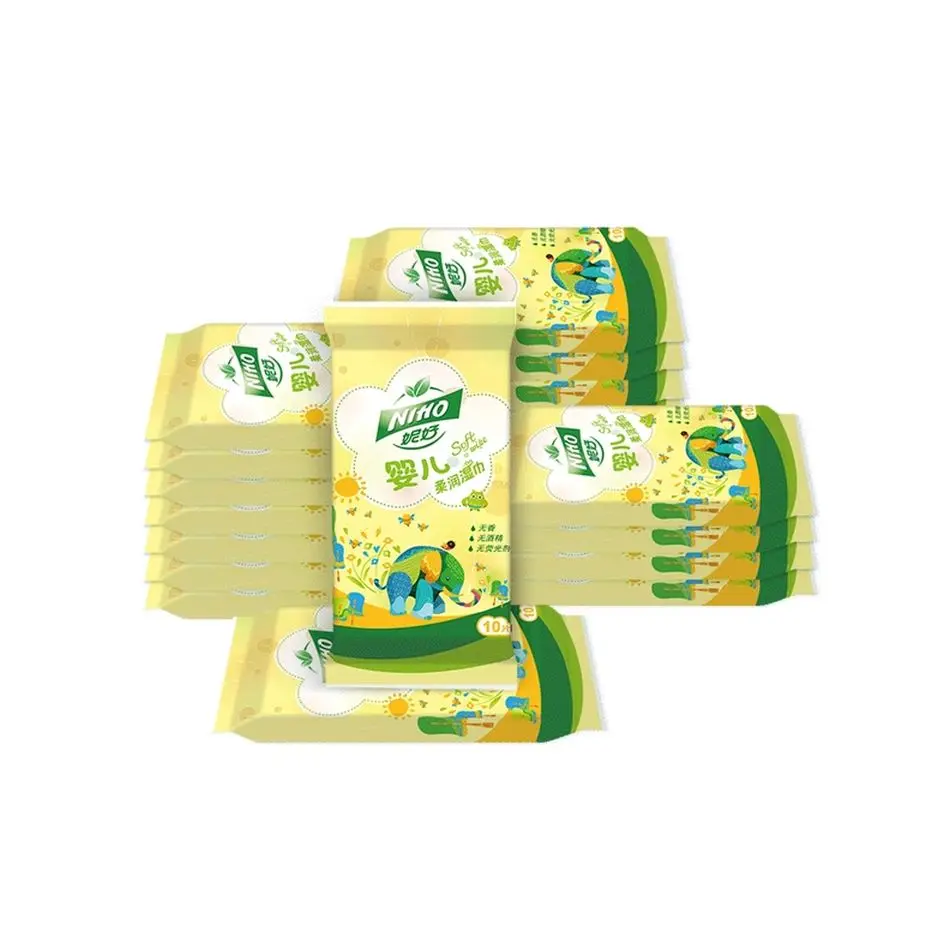 
Wholesale Custom Oem Disinfecting Non-alcoholic Baby Wipes Wet Cleaning Wipes 