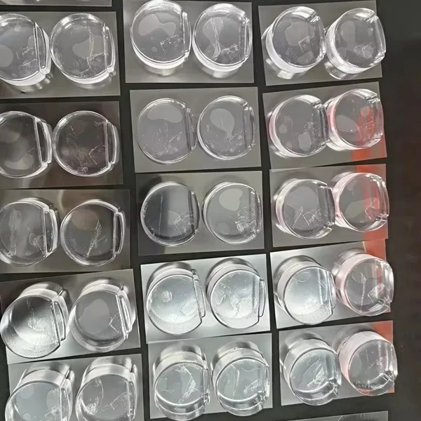 clear washable pu door stop silicone bumper self adhesive door stoppers