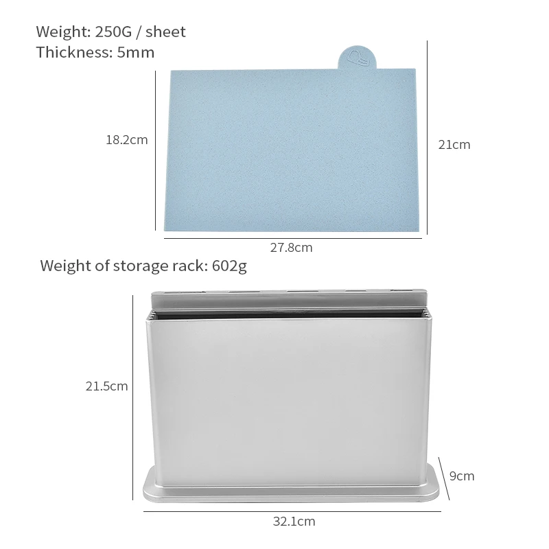 Homesun multifunctional plastic chopping board cutting board classification 4-piece Kitchen utensils