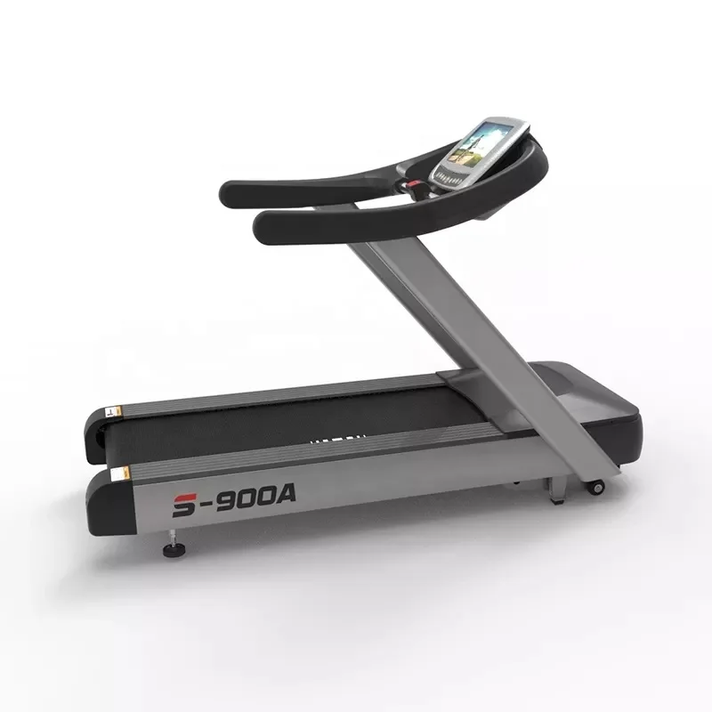 Natural healthy Automatic oiling system commercial treadmill with tv