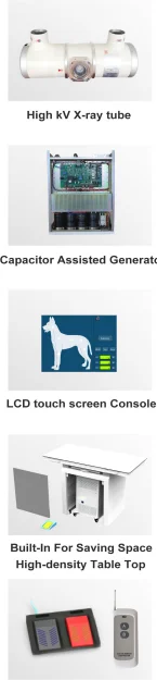 RC-MAX01  20KW, 200MA good quality veterinary x ray machine , vet x ray