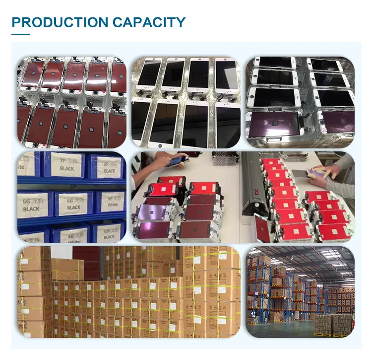 
Factory Wholesale Mobile LCDs Screen Display for iPhone 5 5s 5c SE 6 6 plus 6s plus 7 plus 8 plus X Xs max Xr 11 Pro 12 pro max 