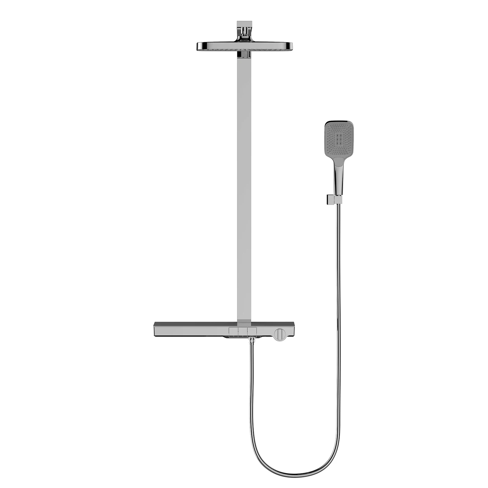 New Design Luxury Bath Room Shower Set With Cold And Hot Water Rainfall  Shower Set