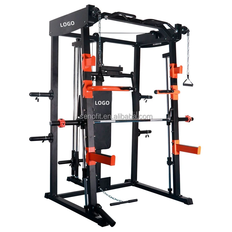 SENAOFIT Commercial Bodybuilding Integrated Training Multi Functional Trainer Smith Machine Gym Equipment