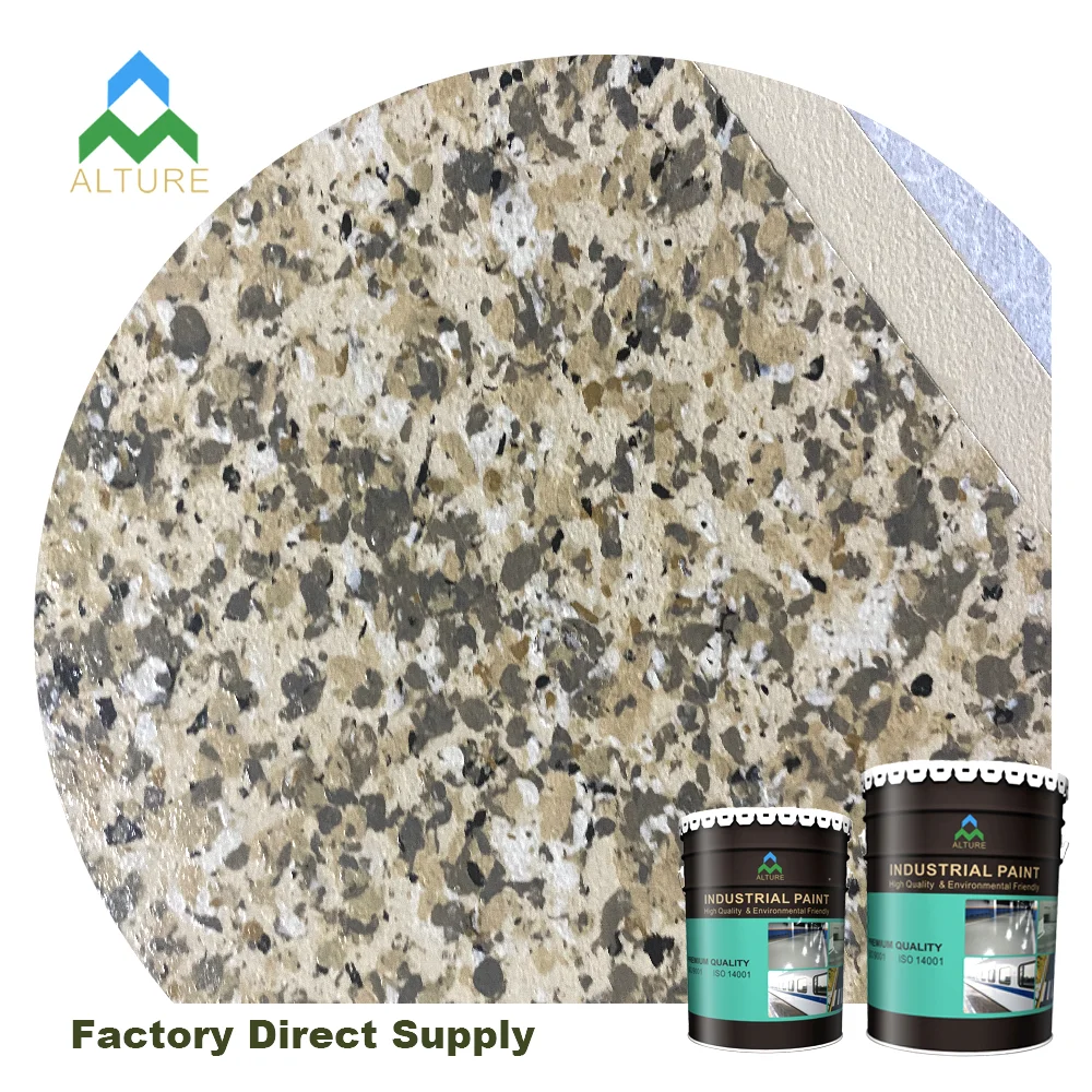 High quality excellent stain resistance granite stone paint natural stone paint stone effect wall paint