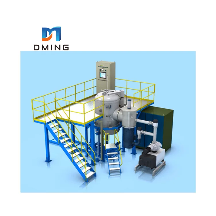 Vacuum induction heating tungsten melting casting machine furnace