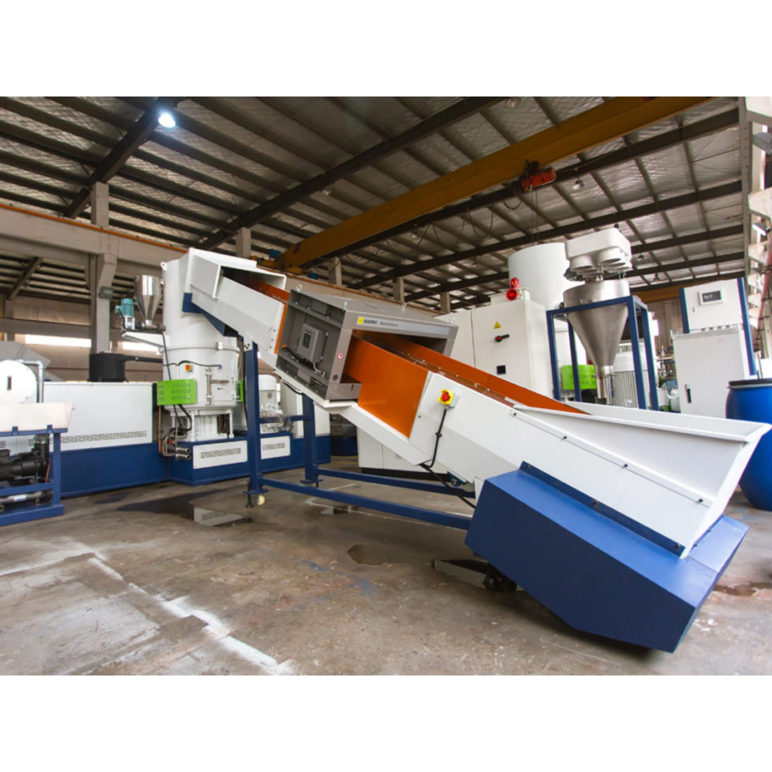 Recycling Machine Scrap ABS PP PE PS Plastic for Pelletizer Pellets Granulating Pelletizing Plastic Granulator Manufacturer Hot