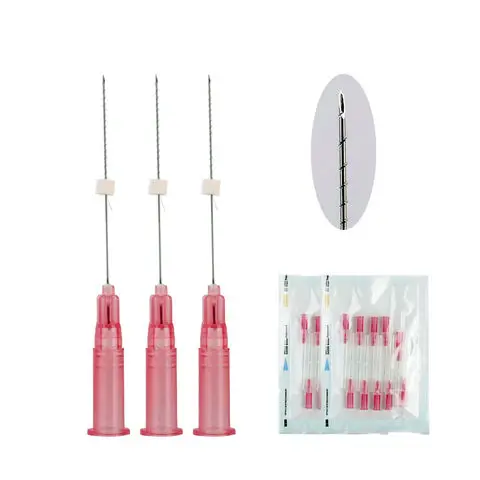 Barbed Suture Eye Brows Lifting Remove Double Chin Double Needle Pdo Threads 20g 100mm 450mm