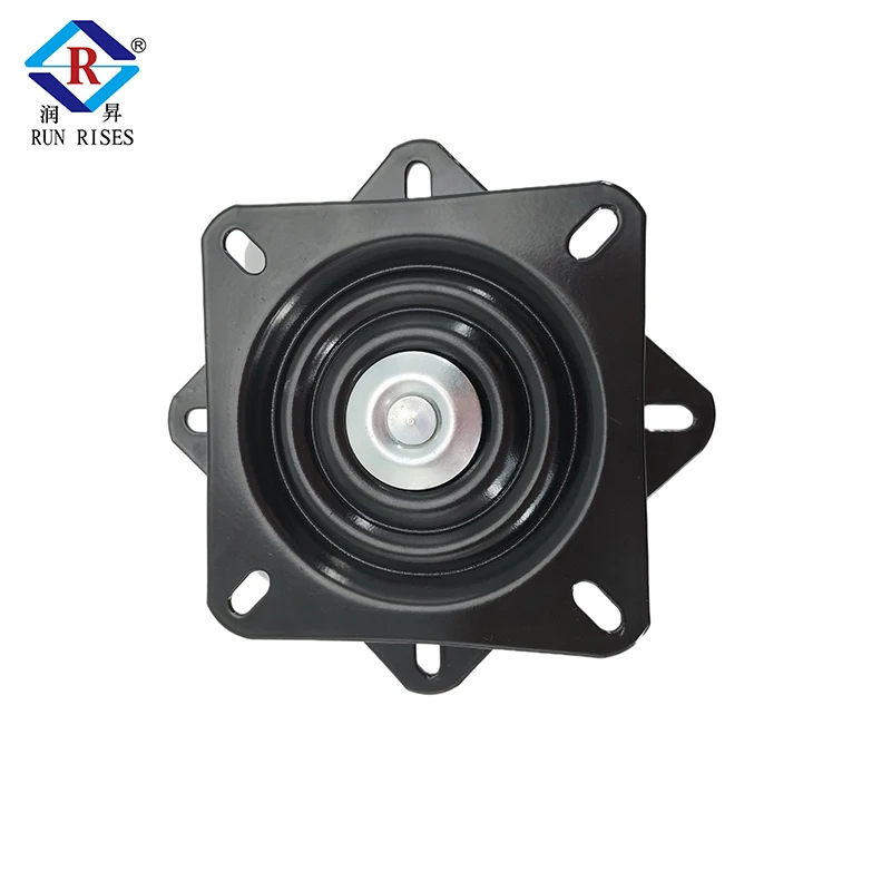5 inch 360 degree turntable four sided iron turntable degree table rotate furniture hardware swivel plate