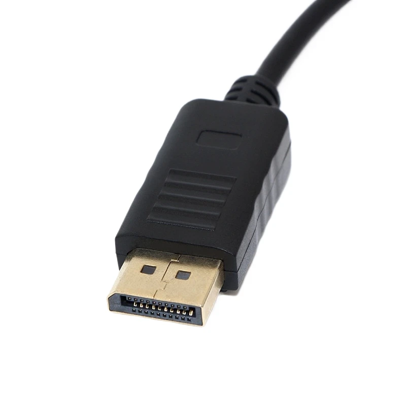 Displayport to VGA big DP to VGA adapter cable DP to VGA cable DLLE DP adapter cable