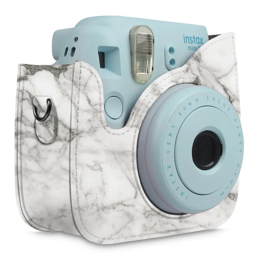  Мраморный чехол для камеры Instax Mini 9/Mini 8