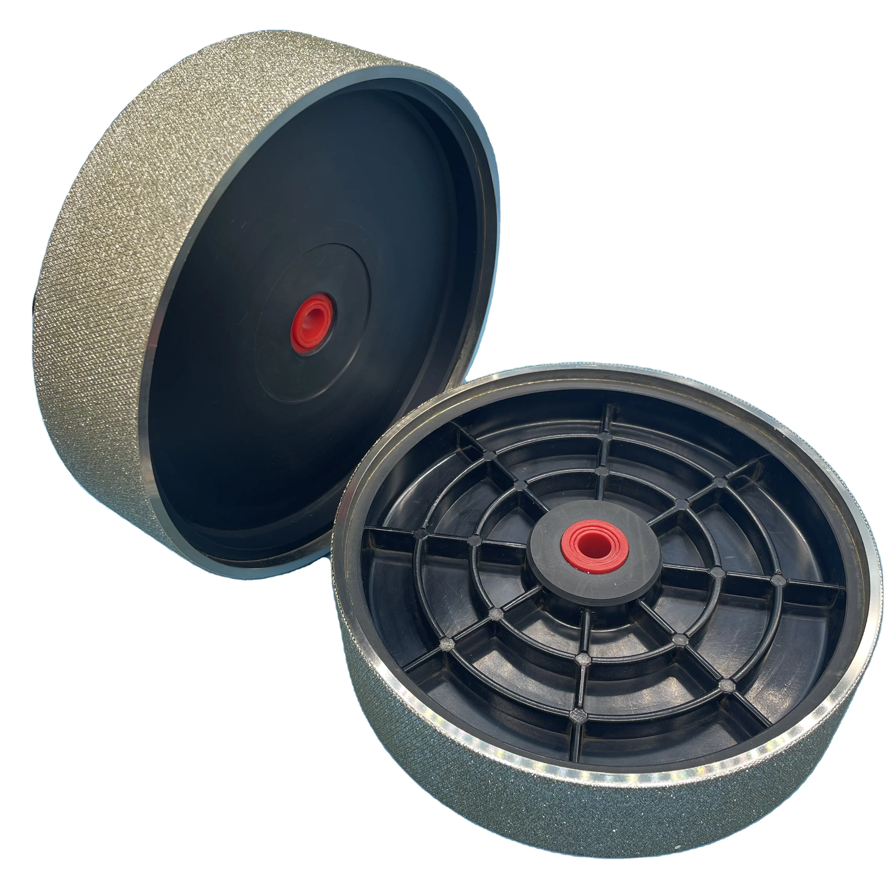 lapidary wheels Diamond Electroplated Textured Grinding Wheels for Gems Marble Stone