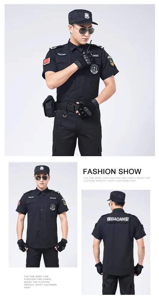 
Security uniform bulk buy guard jacket uniform dealer 