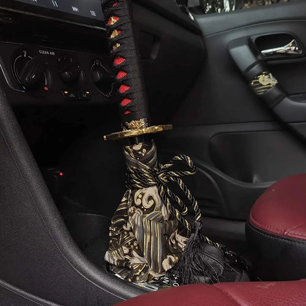 Car Shift Boot Cover Universal Manual Auto Shifter Shift Knob Cover JDM Gearbox dust cover trim strip