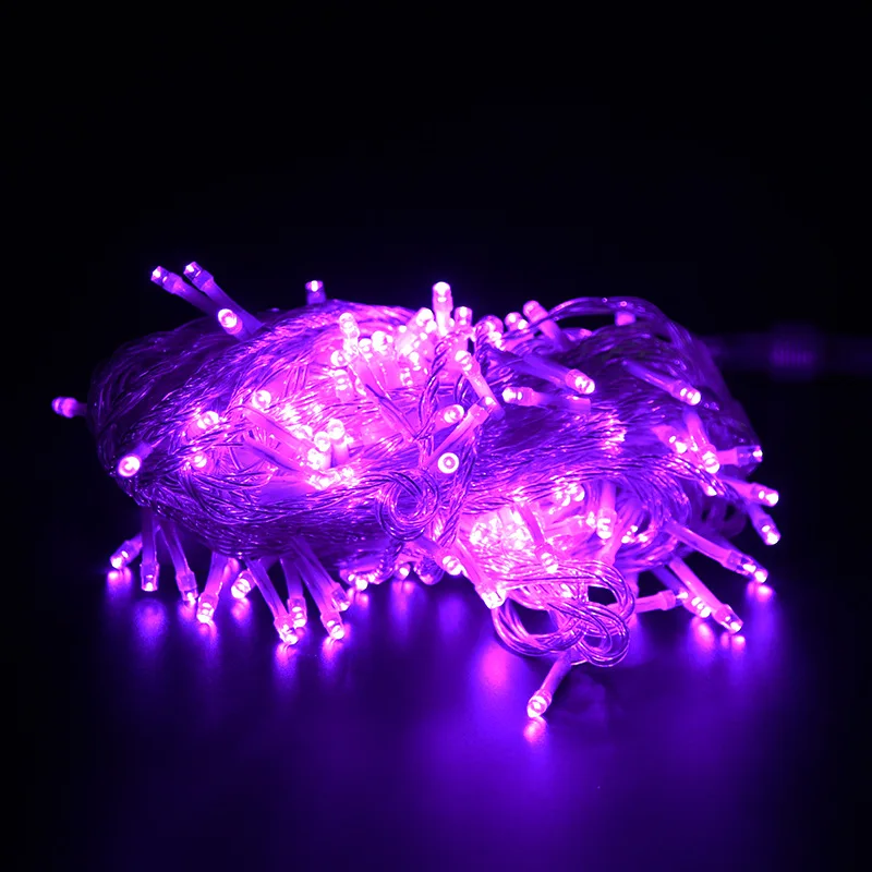 Newish Connectable Christmas Decorations Led Garland 10 M 100 fairy light new year led christmas string light with Electric Plug