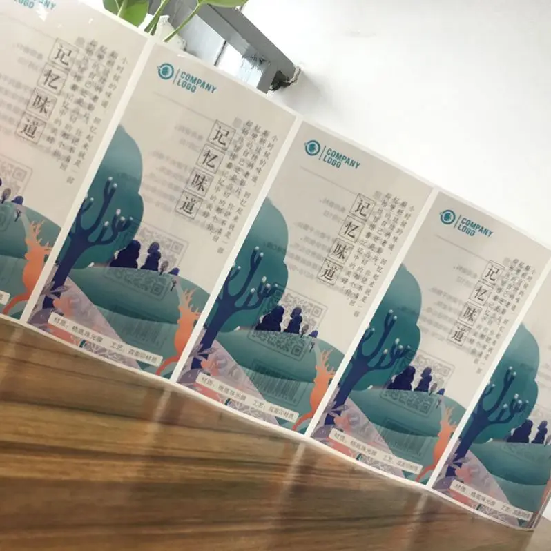 Printing label logo laminated vinyl silver stickers custom embossed silver reflective sticker silver stamp sticker