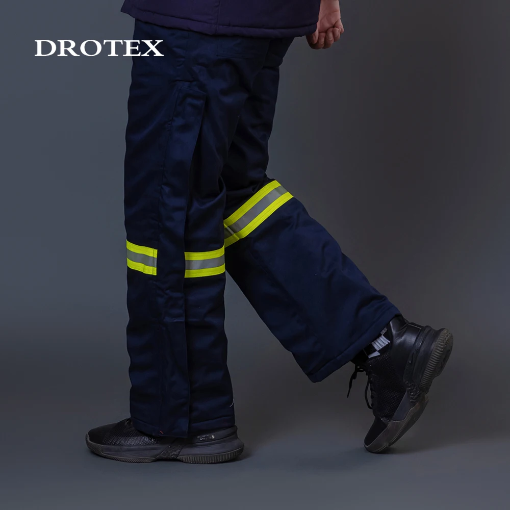 Industrial Flexible Winter Thick Safety Clothing Work Anti Static Fire Resistant Multi Pocket Work Pants