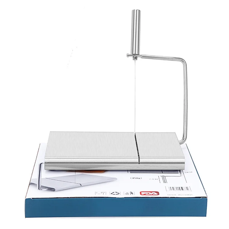 Best Seller Stainless Steel Multifunctional Cheese Slicer Ceramic Plastic Material for Precise Slicing of Sausage Ham Cheese