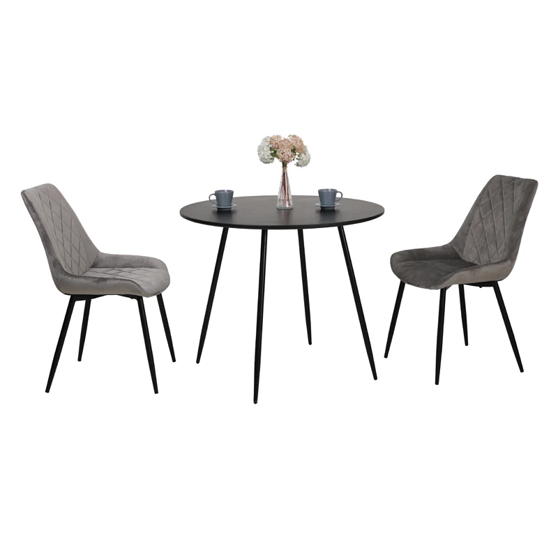 Modern Design High Quality Modern Dining Tables Elegant Round Dining Table chairs dining table set