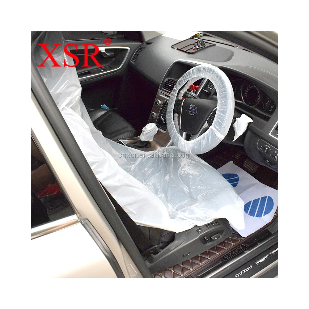 Disposable 5 In 1 Protection Kit car seat covers for cars
