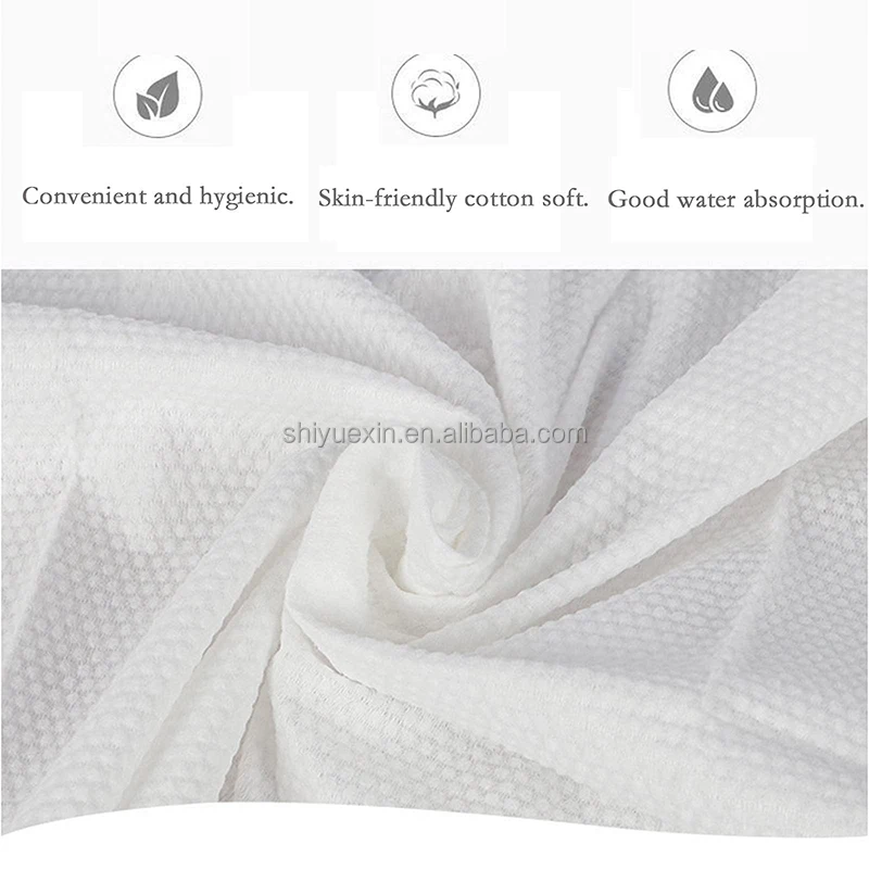 60/80/100gms Non Woven Towel Hair disposable face bath disposable towels for beauty salon Cleaning Travel Makeup Remove