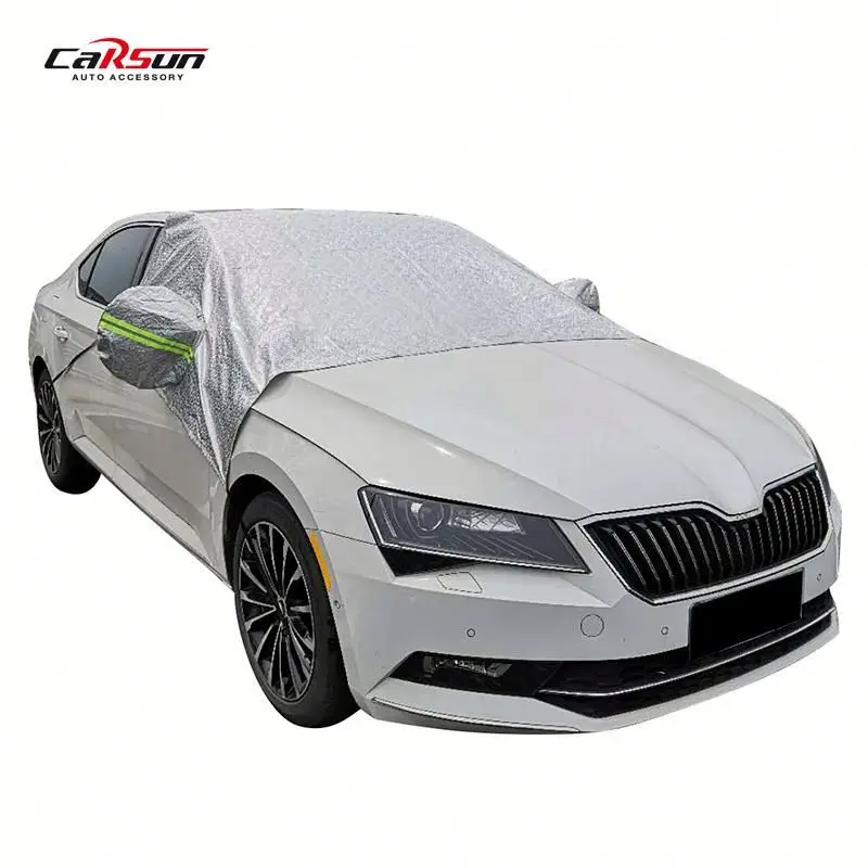 Universal Exterior Auto Snow Cover Sunshade Car Windshield  Shade Waterproof Protector Cover Sunshade Car