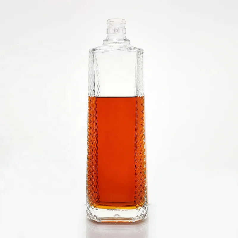 Ropp крышка с винтом корковой пробкой белый круглый Clynder форма 10cl ликера 1.5l алкоголя 1000 мл Spirit 1 подстилка стеклянная бутылка