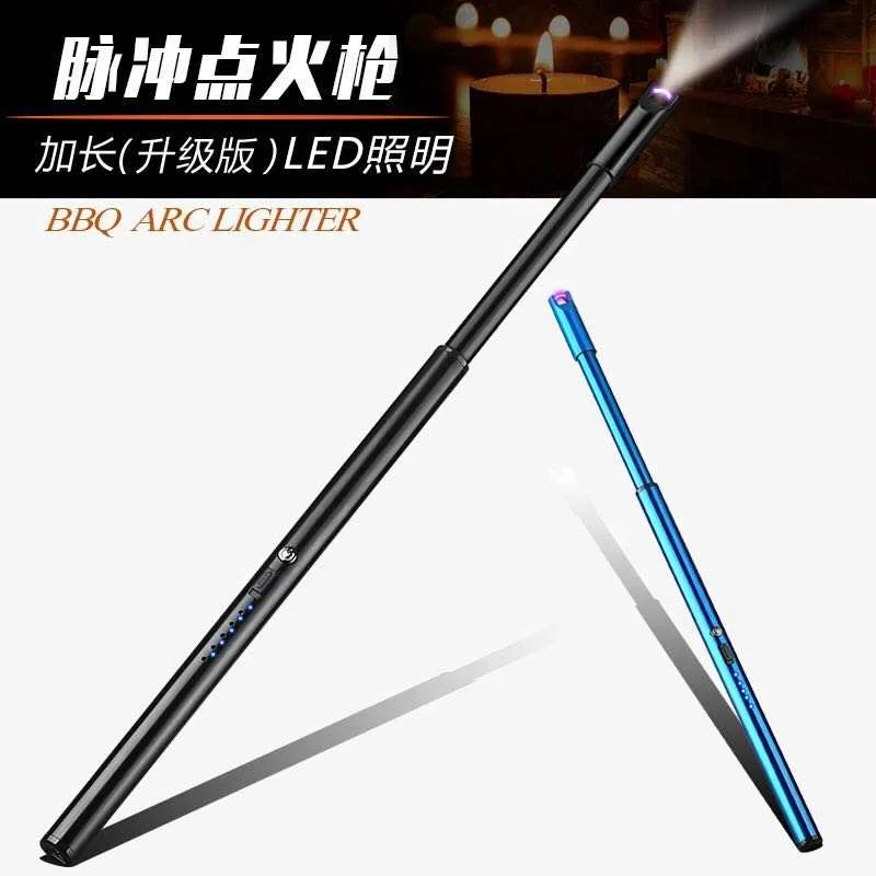 2023 популярная кухонная газовая плита расширенный воспламенитель для барбекю импульсная зарядка зажигалка