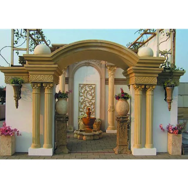 High Quality Hotel marble Stair Column for indoor and outdoor building decoration