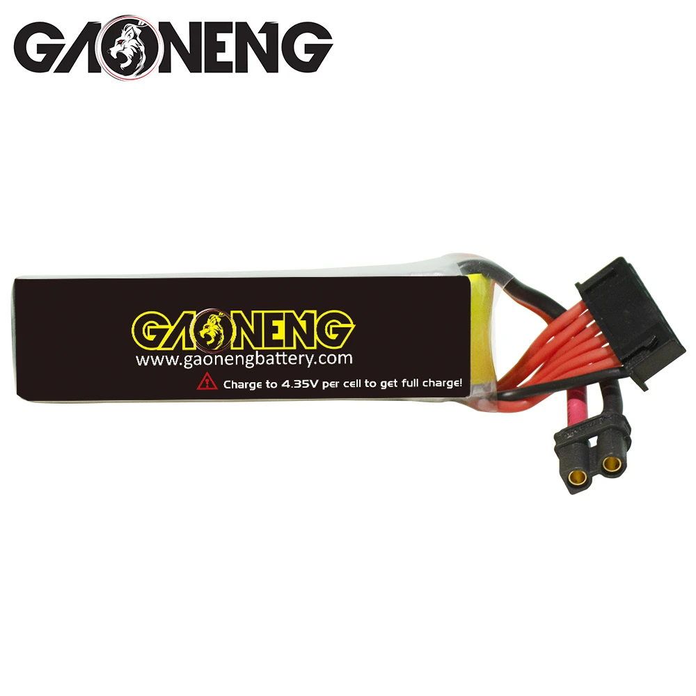 GAONENG GNB 530mah HV 6S 90C 180C 22 8 V Длинный тип FPV Дрон LiPo батарея XT30 для дрона RC Helis запчасти