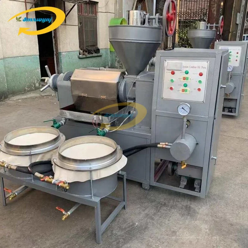 Oil Press Machine with Filter Fully Automatic Palm Line Black Seeds Sunflower Processing