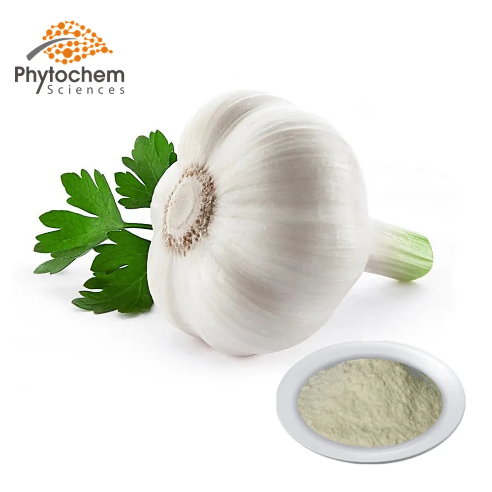 Пищевой 100% чистый органический китайский стандартизированный экстракт чеснока, аллицин % 10, экстракт чеснока в порошке