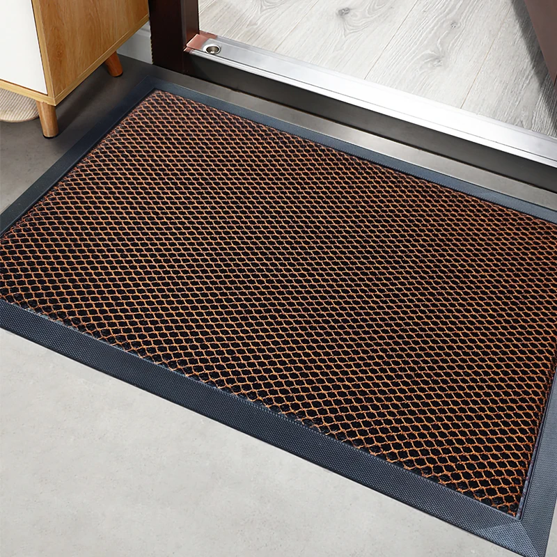 Custom Commercial doormat Anti-slip TPE backing Non-Slip Entryway Door Mat