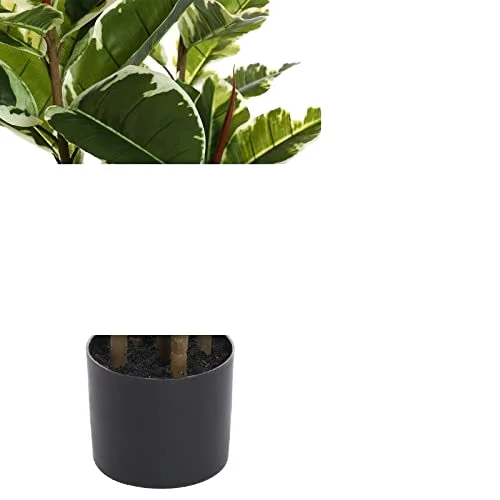 Hot Selling Nearly Natural Plastic Home Decor Quality Plastic Material planted Artificial Fiddle Leaf Fig Tree