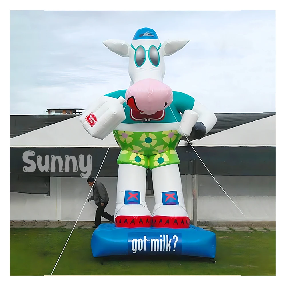 Inflatable For Advertising Advertising Giant Inflatable Cow Milk Cow For Outdoor