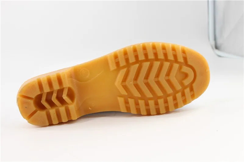 Jarvis High quality Food Industry  PVC Oil Resistant Anti fouling Cleaning Simple Safety Slaughter Outdoor Rain Boots for Men