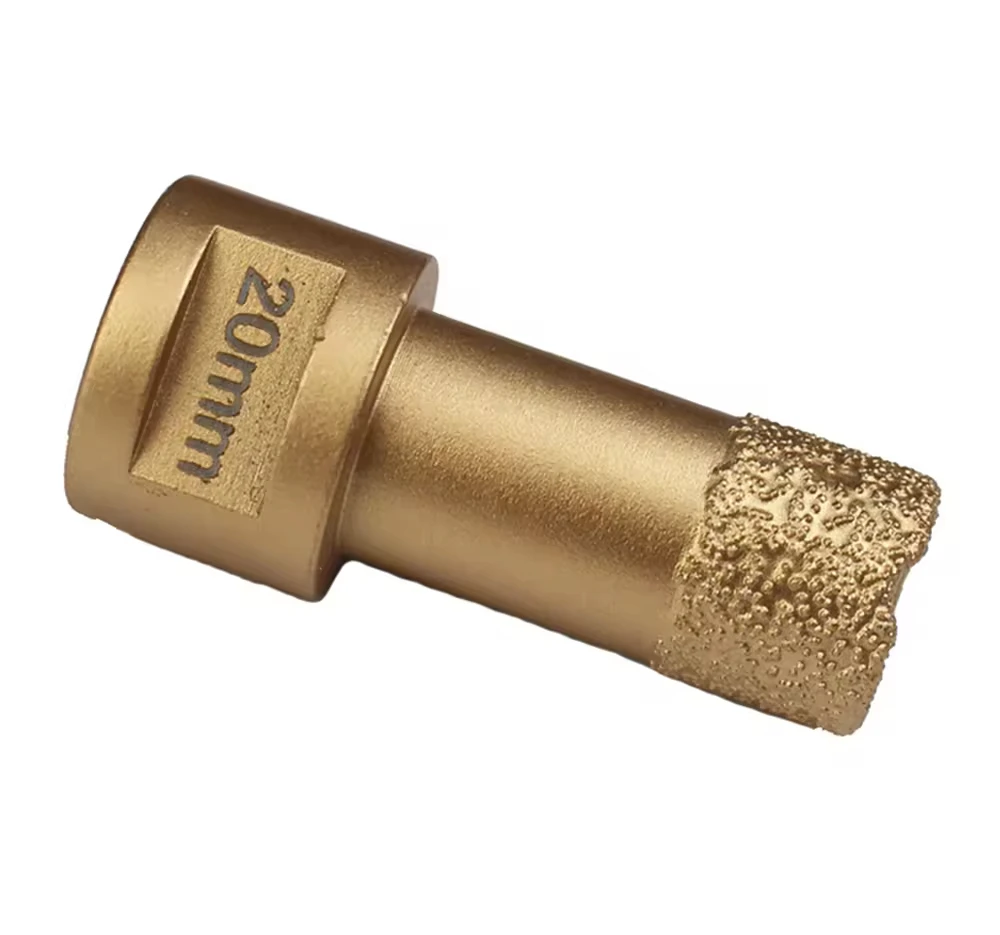 32mm hot selling diamond Vacuum Brazed Core Bit wet use porcelain drill bit