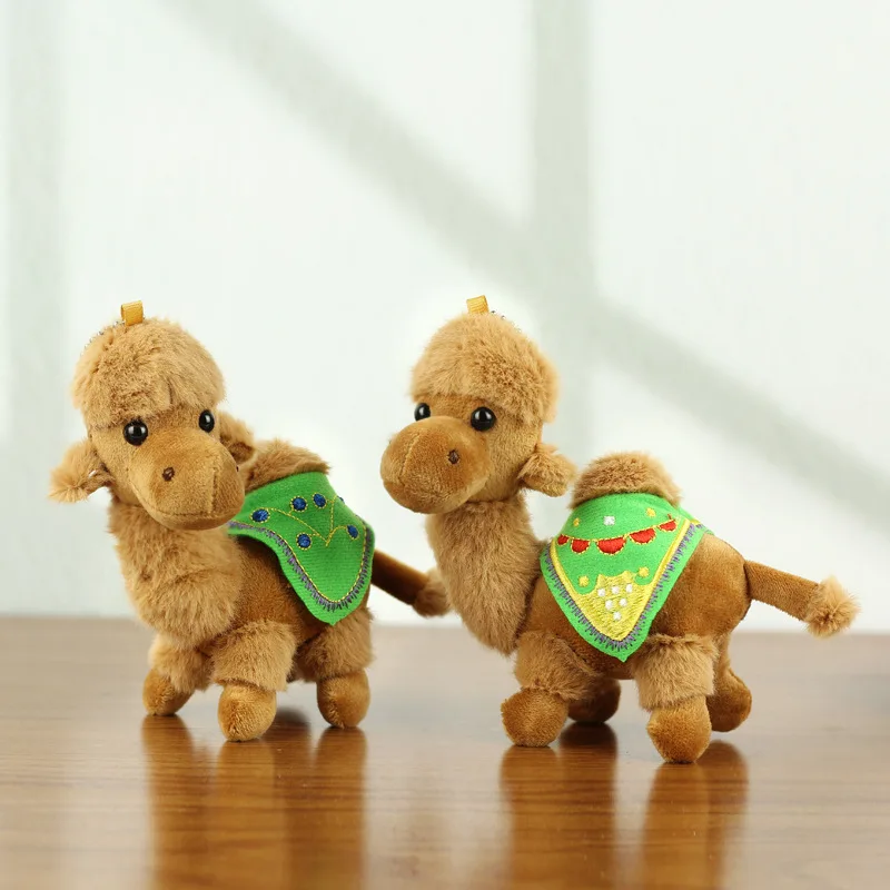 Милый пустынный верблюд плюшевая игрушка кукла детский день подарок туристический сувенир