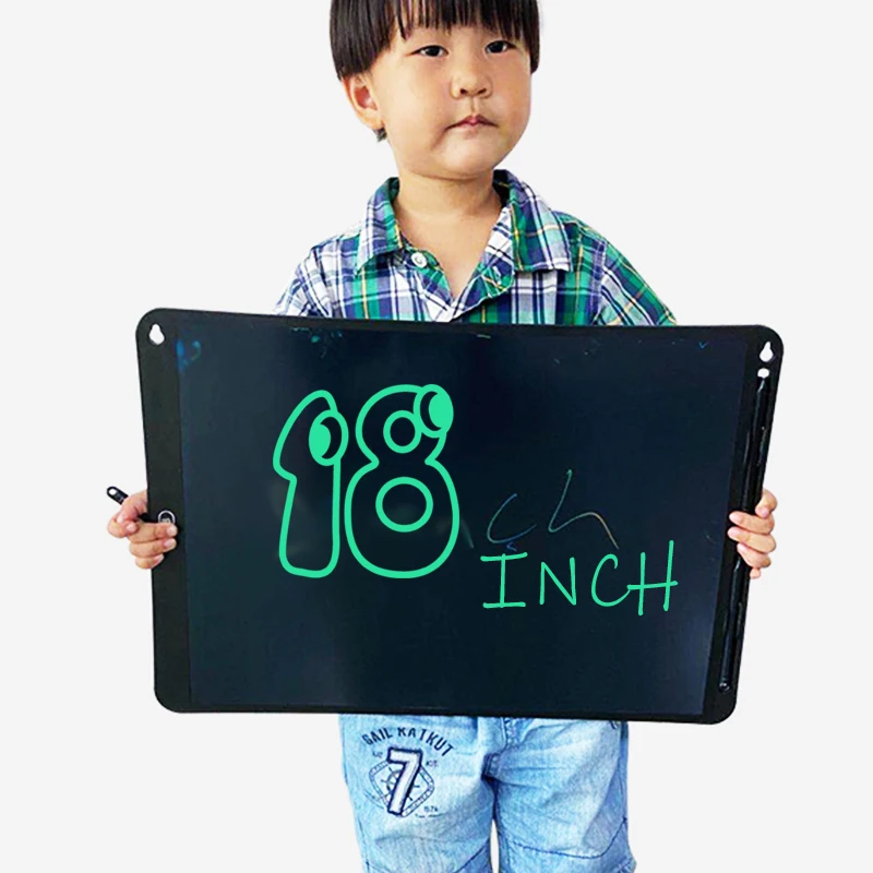 LCD Writing Tablet 18-Inch Portable electronic message boards Digital Drawing Pad lcd note Writing Board eWriter with memory