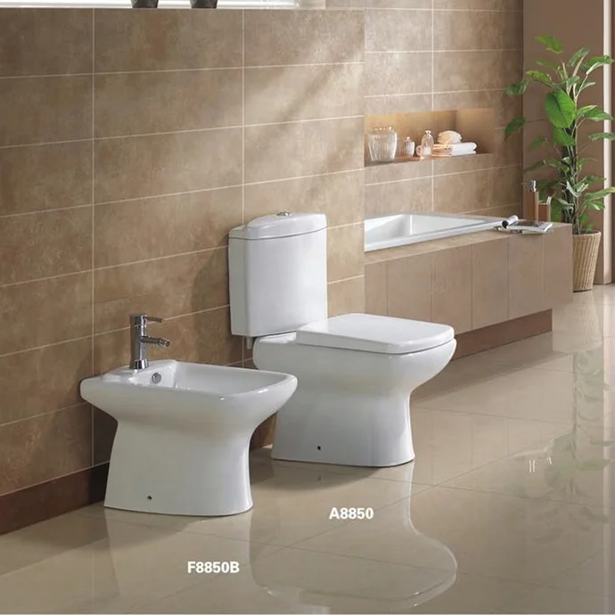 Китайская Фабрика Хорошего Качества Ванная комната керамический туалет набор биде