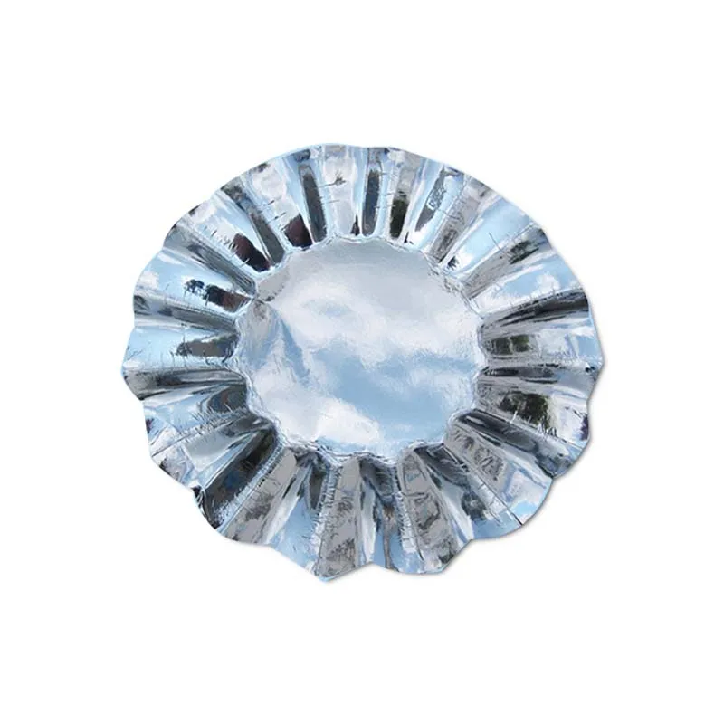 
007 coloful foil film disposable paper dishes and plates 
