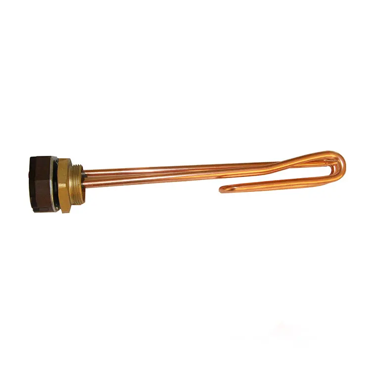 Factory wholesale copper electric water heating element 2kw 3kw customized copper heating tube