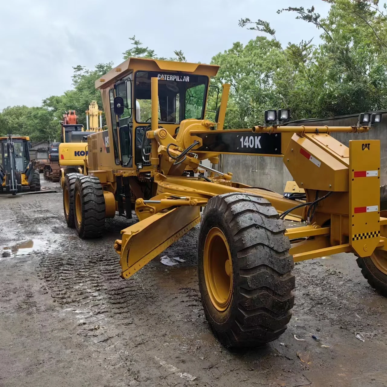 USA Made Caterpillar 140K Motor Grader Road Construction Tractor, Caterpillar Motor Grader 140H 140K140M on Stock
